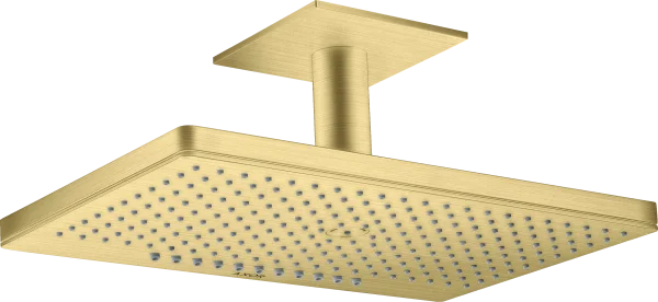 Axor Showersolutions Overhead Shower 460/300 2jet With Ceiling Connection Brushed Brass