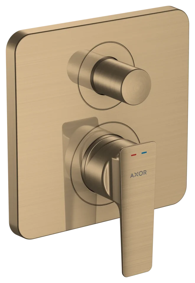 Axor Citterio E Bath Mixers Concealed 215 X 180 X 130mm Bronze - Brushed product image - Image 1