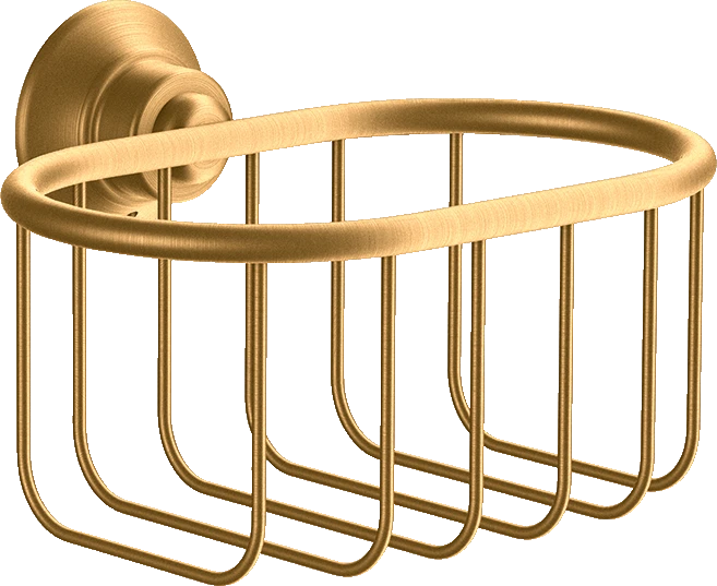 Axor Montreux Corner Basket 160 Mm X 101 Mm Gold Brushed