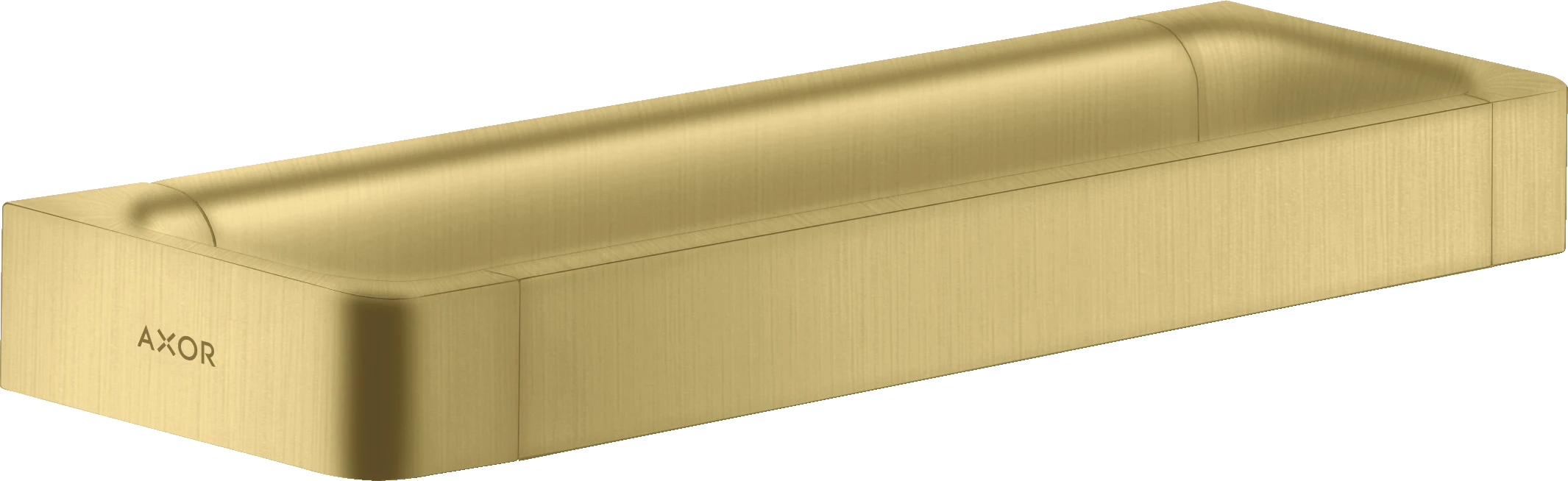 Axor Universal Softsquare Rail / Towel Holder Grab Bar 300 Mm Brushed Brass