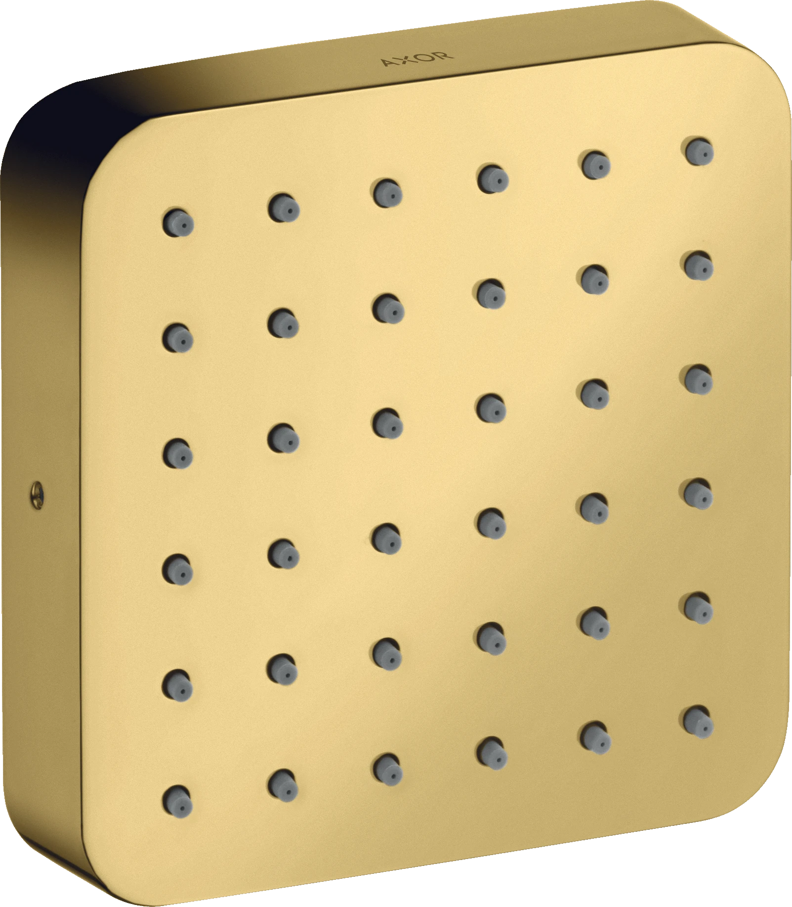 Axor Citterio E Shower Module 120/120 For Concealed Installation Softsquare Gold Polished