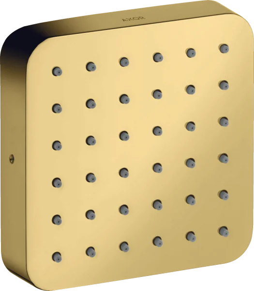 Axor Citterio E Shower Module 120/120 For Concealed Installation Softsquare Gold Polished
