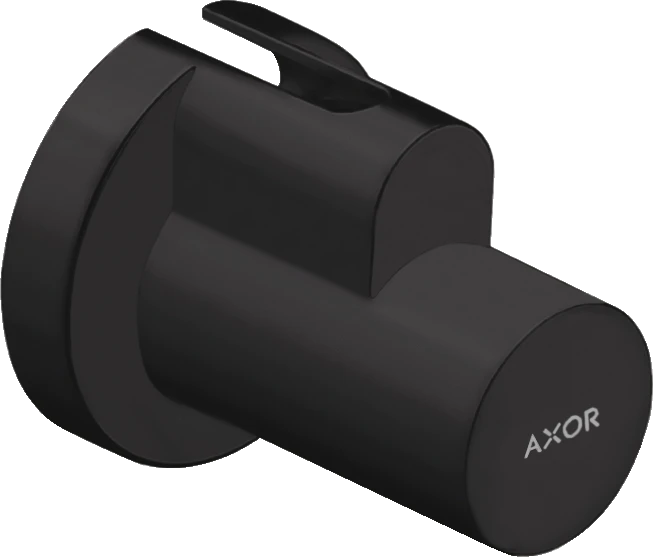 Axor Angle Valves 130 X 110 X 87mm Black - Matt