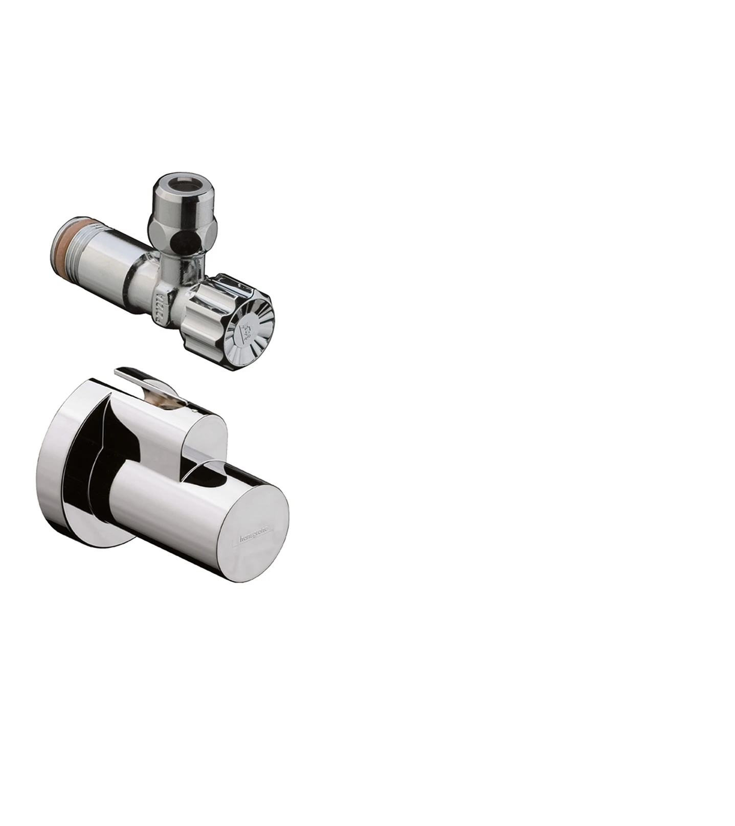 Hansgrohe Angle Valve With Cover " Gold Polished