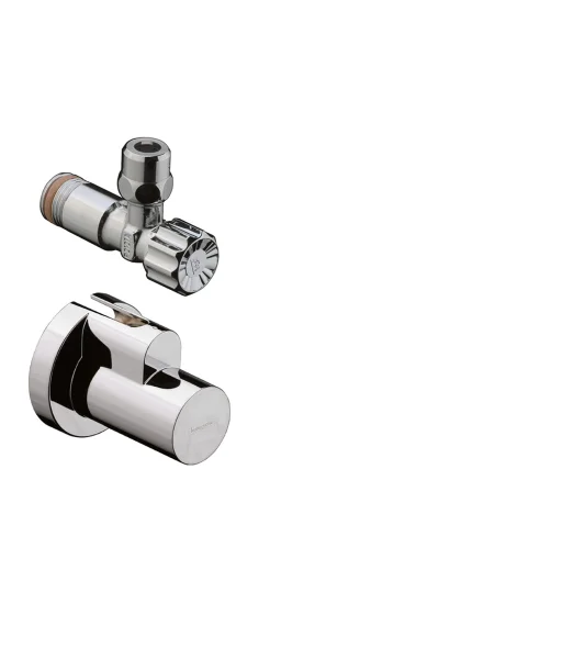 Hansgrohe Angle Valve With Cover " Gold Polished