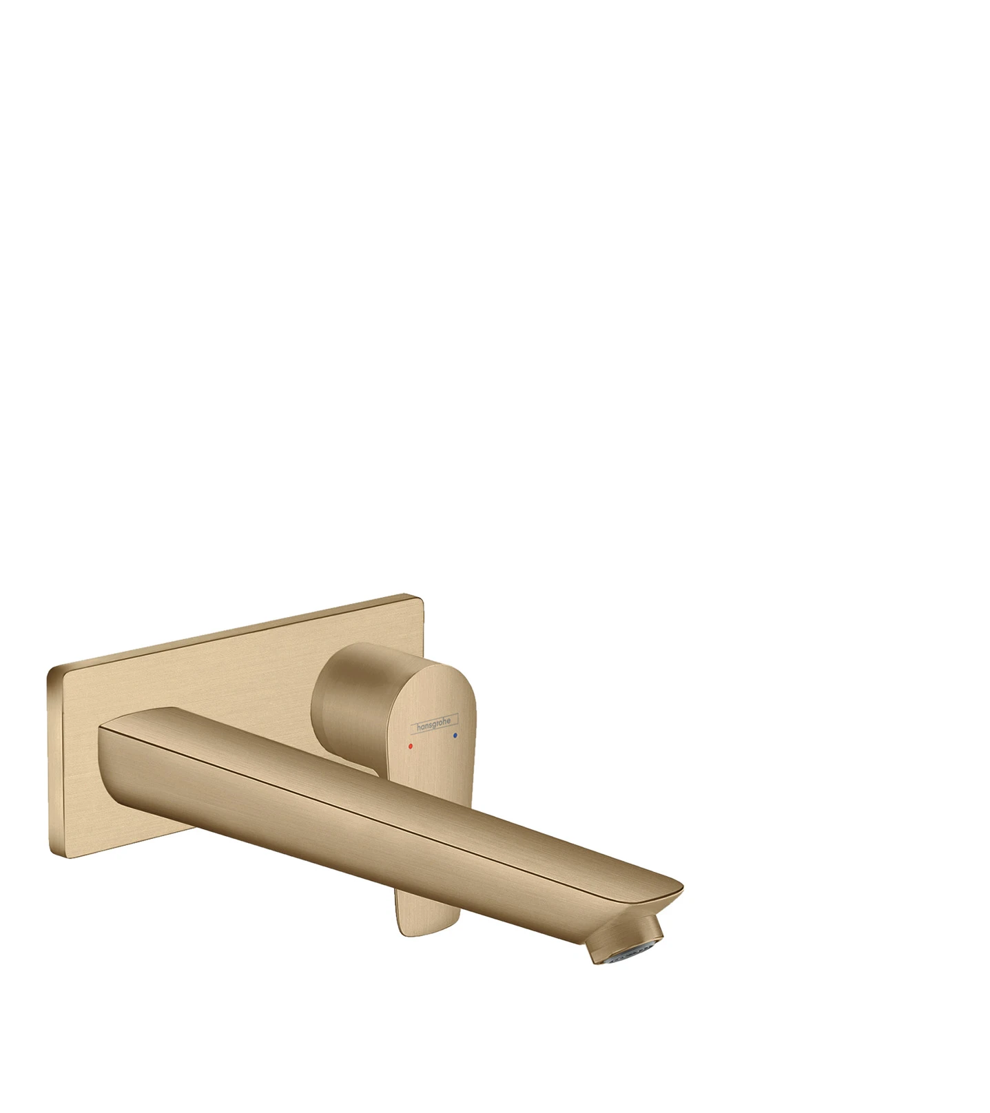 Hansgrohe Talis E Single Lever Basin Mixer For Concealed Installation With Spout 22.5 Cm Brushed Bronze