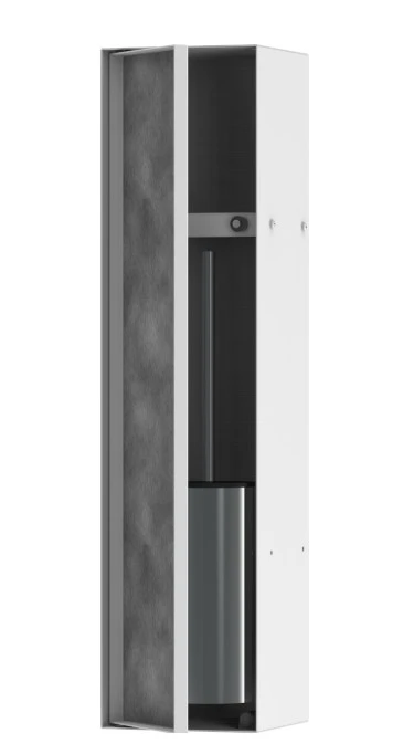Hansgrohe Xtrastoris Rock Wall Niches 815 X 250 X 160mm White - Matt