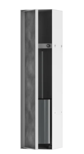 Hansgrohe Xtrastoris Rock Wall Niches 815 X 250 X 160mm White - Matt