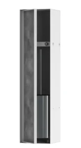 Hansgrohe Xtrastoris Rock Wall Niches 815 X 250 X 160mm White - Matt