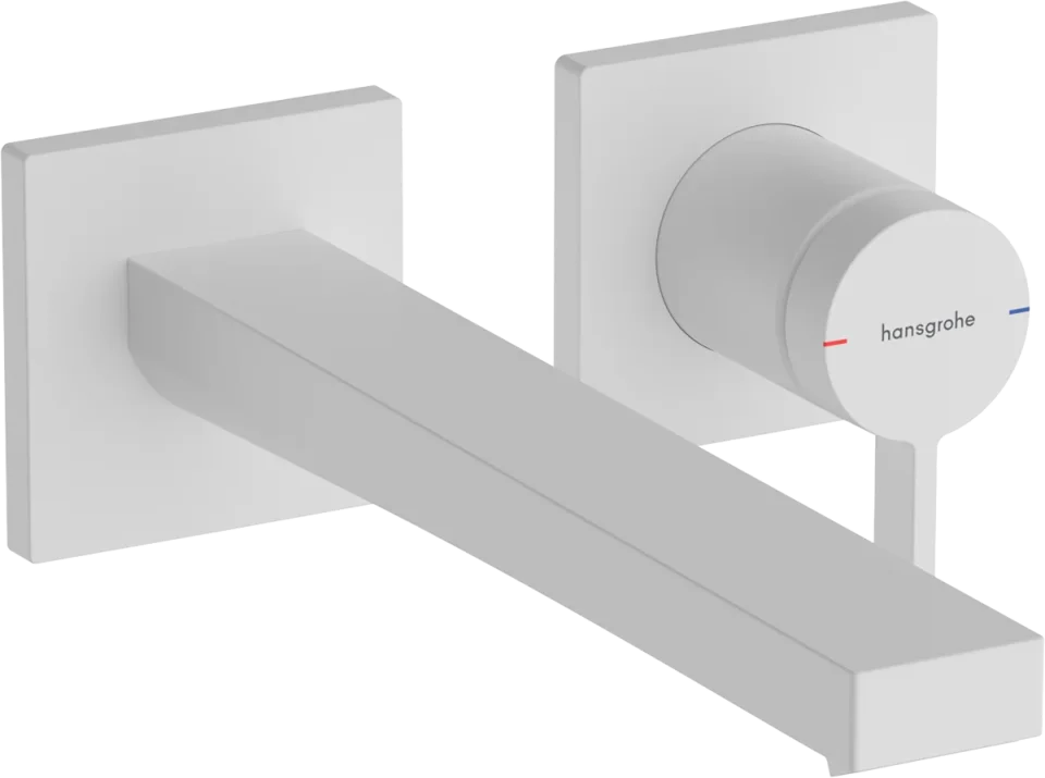 Hansgrohe Tecturis E Manual Mixers 260 X 235 X 85mm White - Matt product image - Image 1