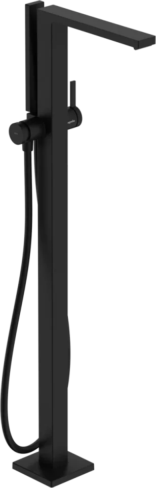 Hansgrohe Tecturis E Bath Mixers Concealed 1200 X 390 X 235mm Black - Matt product image - Image 1
