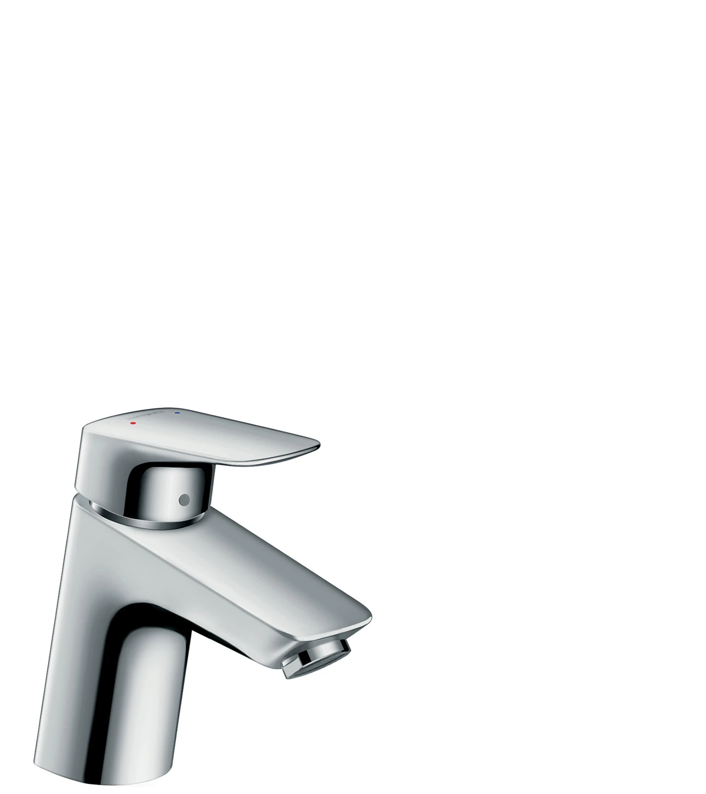 Hansgrohe Logis Single Lever Basin Mixer 70 With Metal Pop-up Waste Chrome