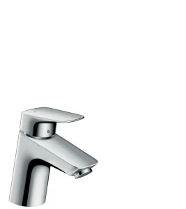 Hansgrohe Logis Single Lever Basin Mixer 70 With Metal Pop-up Waste Chrome