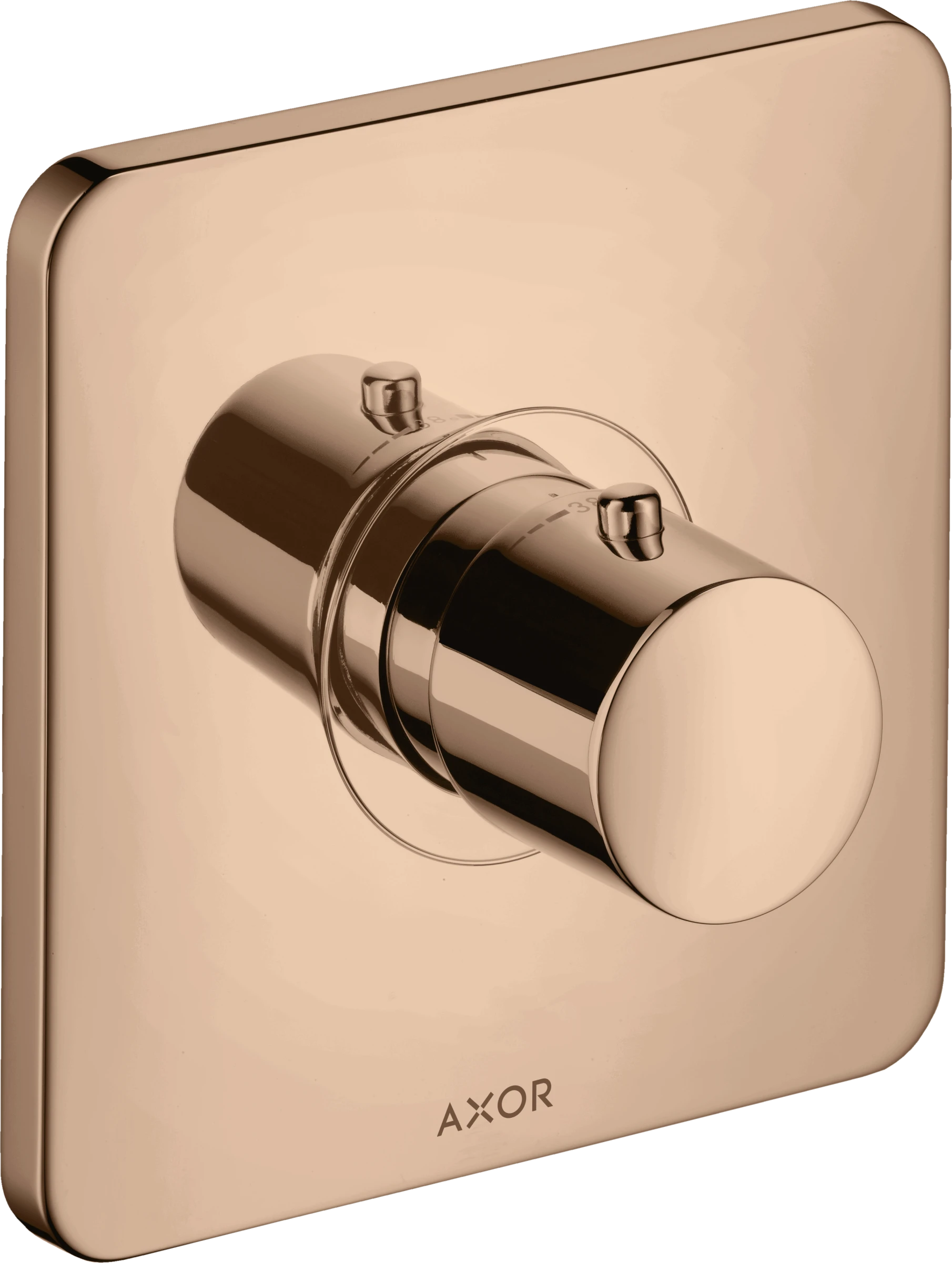 Axor Citterio M Thermostatic Mixer For Concealed Installation Polished Red Gold