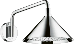 Axor Showers/front Overhead Shower 240 2jet With Shower Arm Chrome