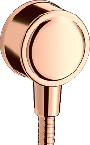 Axor Montreux Wall Outlet With Non-return Valve Polished Red Gold