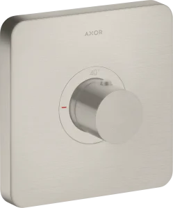 Axor Showerselect Thermostatic Mixer Highflow Softsquare For Concealed Installation Stainless Steel