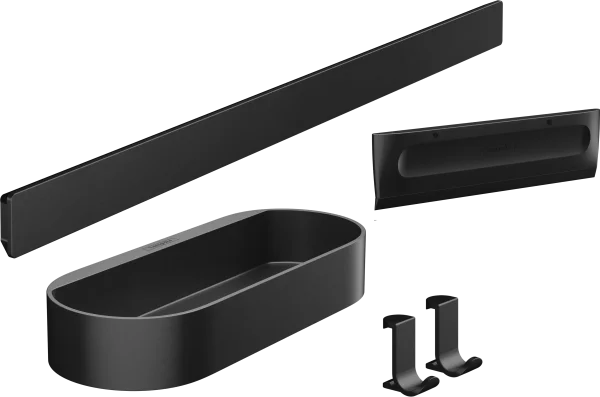 Hansgrohe Wallstoris Shower Bundle Matt Black
