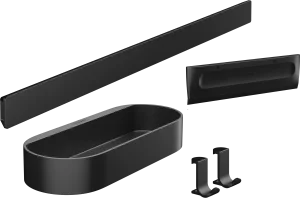 Hansgrohe Wallstoris Shower Bundle Matt Black
