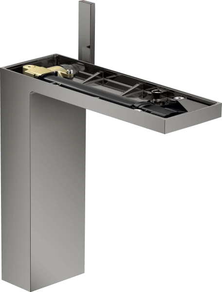 Axor Myedition Single Lever Basin Mixer 230 With Push-open Waste Without Plate Polished Black Chrome