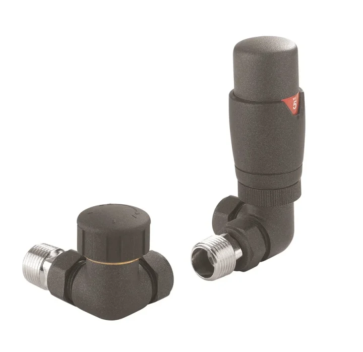 Crosswater Kai Corner Trv Valve Anthracite product image - Image 1