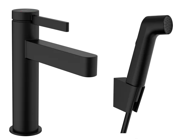 Hansgrohe Finoris Manual Mixers 555 X 310 X 85mm Black - Matt