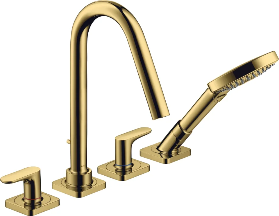 Axor Citterio M Bath Mixers Concealed 510 X 270 X 135mm Gold - Polished product image - Image 1