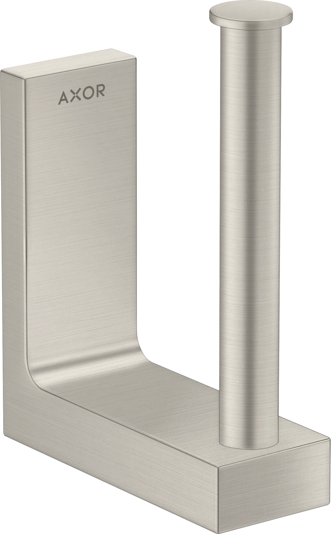 Axor Universal Rectangular Toilet Roll Holders 181 X 162 X 70mm Stainless Steel