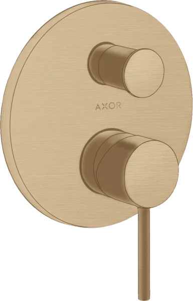 Axor Starck Bath Mixers Concealed 217 X 187 X 135mm Bronze - Brushed