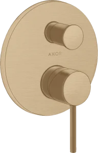 Axor Starck Bath Mixers Concealed 217 X 187 X 135mm Bronze - Brushed