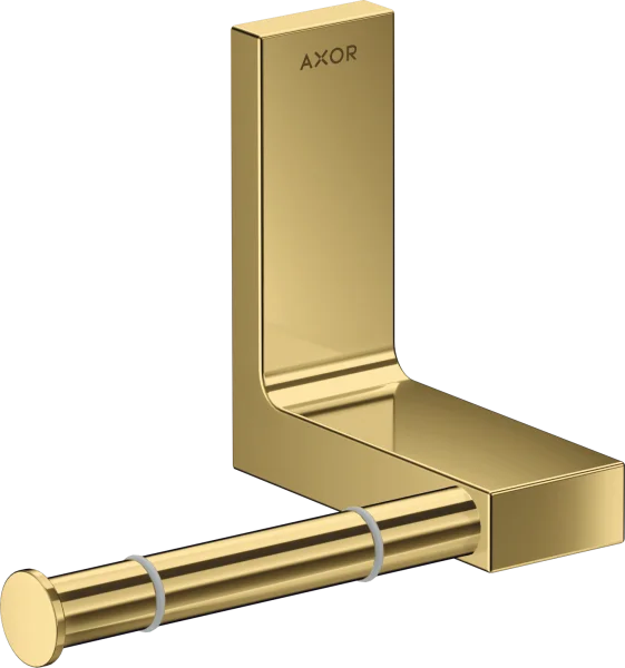 Axor Universal Rectangular Toilet Roll Holders 330 X 217 X 156mm Gold - Polished