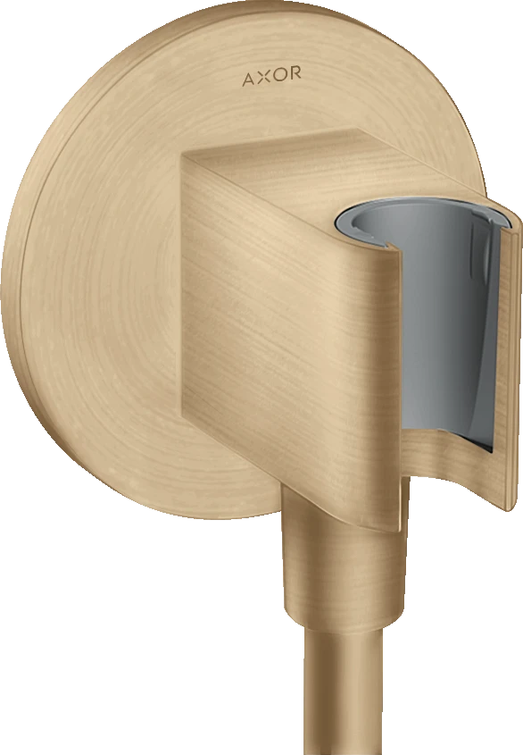 Axor Showersolutions Wall Outlet 132 X 112 X 87mm Bronze - Brushed