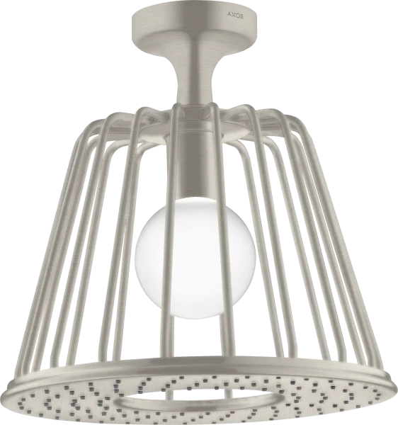 Axor Lampshower/nendo Lampshower 275 1jet With Ceiling Connector Stainless Steel