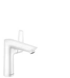 Hansgrohe Talis E Single Lever Basin Mixer 150 With Pop-up Waste Matt White