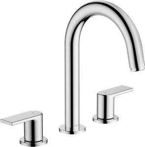 Hansgrohe Vernis Shape 3-hole Basin Mixer With Pop-up Waste Set Chrome
