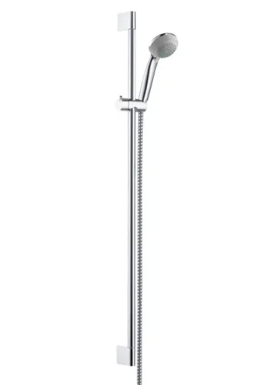 Hansgrohe Crometta 85 Shower Rail Sets 1030 X 151 X 65mm Chrome detail view - Image 2