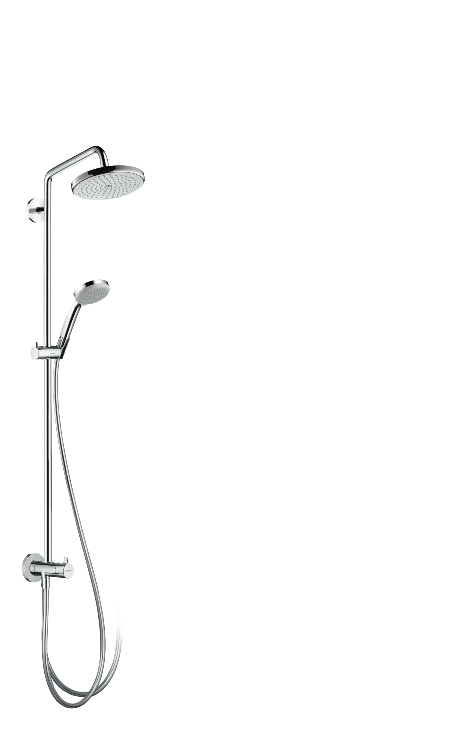 Hansgrohe Croma Showerpipe 220 1jet Reno Chrome