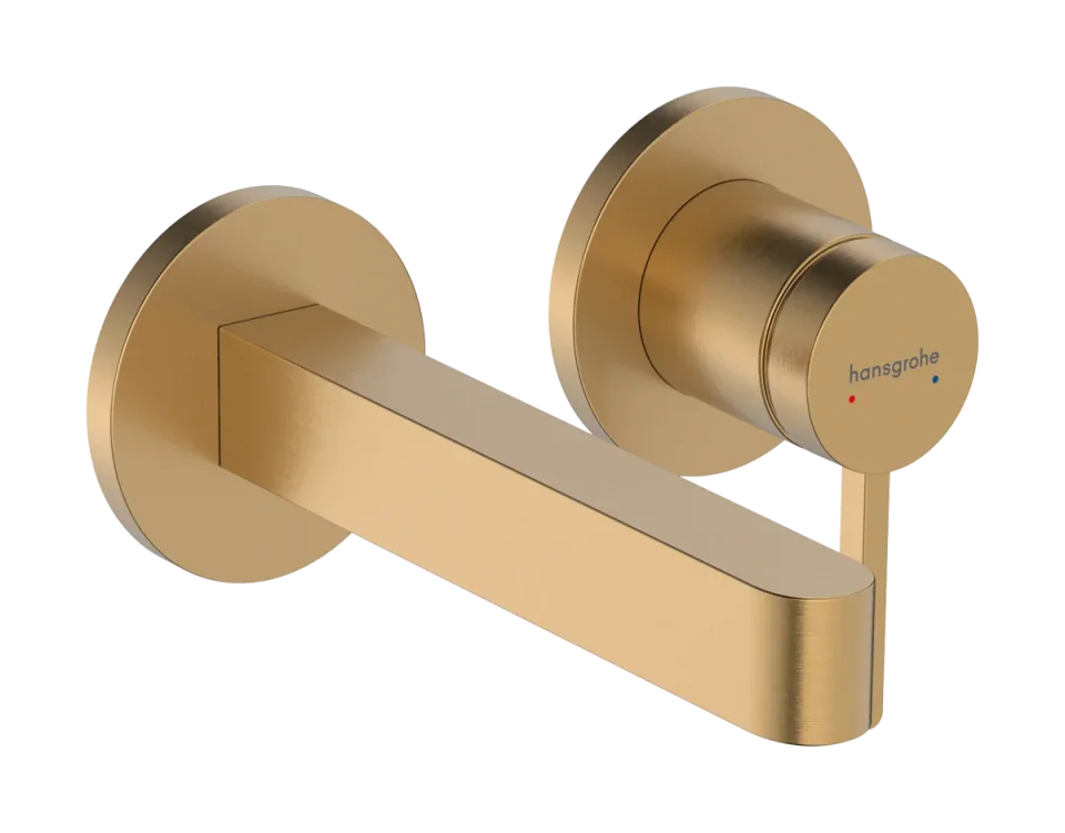 Hansgrohe Finoris Manual Mixers 257 X 235 X 81mm Bronze - Brushed product image - Image 1