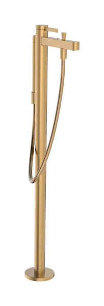 Hansgrohe Finoris Bath Mixers Concealed 1200 X 390 X 260mm Bronze - Brushed