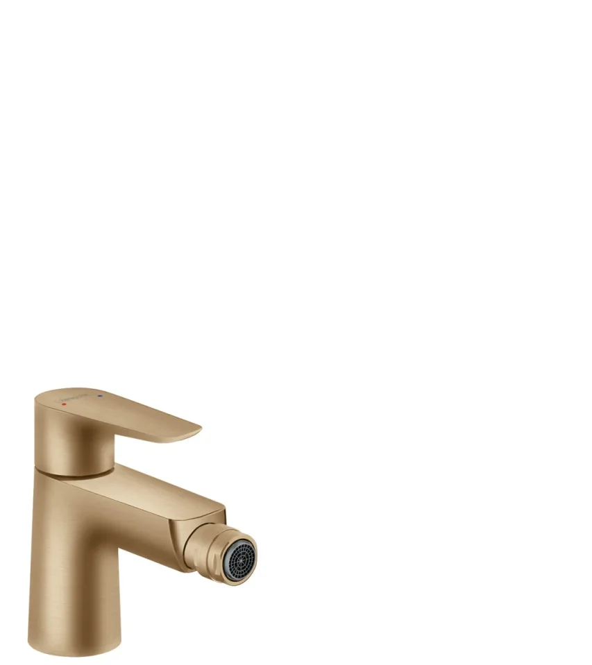 Hansgrohe Talis E Bidet Mixers 351 X 177 X 72mm Bronze - Brushed product image - Image 1