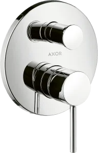 Axor Starck Single Lever Manual Bath Mixer For Concealed Installation With Lever Handle Brushed Brass