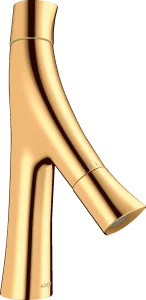 Axor Starck Organic 2-handle Basin Mixer 80 Without Waste Gold Polished