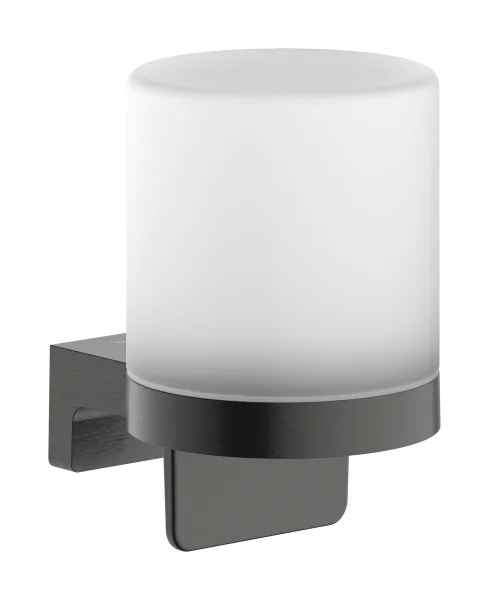 Hansgrohe Addstoris S Lotion Dispenser 126 X 112 X 158mm Gunmetal/chrome - Brushed