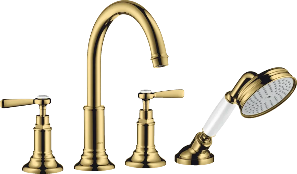 Axor Montreux Bath Mixers Concealed 505 X 270 X 135mm Gold - Polished product image - Image 1