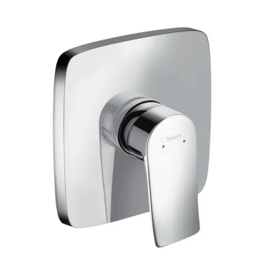 Hansgrohe Metris Shower Mixers Concealed 220 X 180 X 135mm Chrome detail view - Image 2
