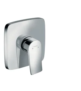 Hansgrohe Metris Single Lever Manual Shower Mixer Soft Cube For Concealed Installation Chrome