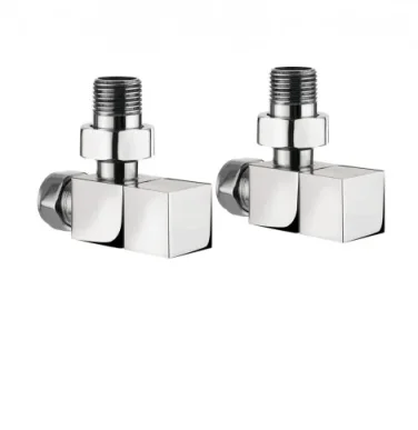 Crosswater Elite Angle Wall Mount Square Rad Valves