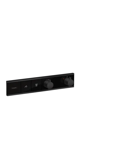 Hansgrohe Rainselect Thermostat For Concealed Installation For 2 Functions Matt Black