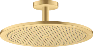 Axor Showersolutions Overhead Shower 350 1jet With Ceiling Connection Gold Brushed