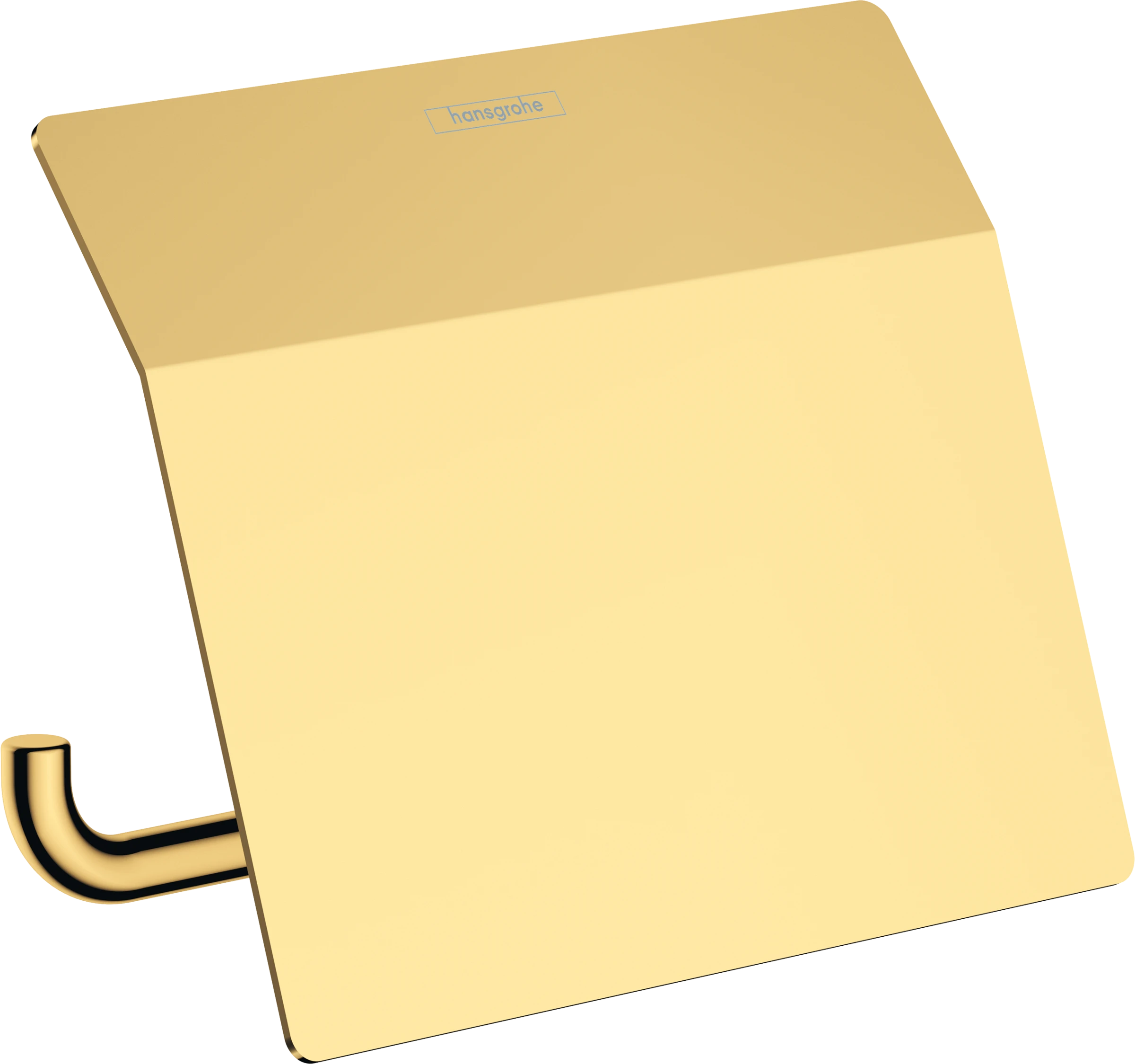 Hansgrohe Addstoris Q Roll Holder With Cover Gold Polished